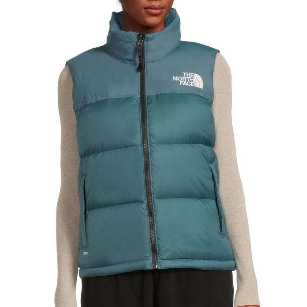The North Face Women's 1996 Retro Nuptse Down Vest Space Blue NWT $260 XL